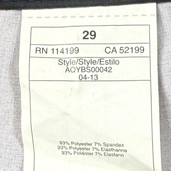 Quiksilver Men's 4-Way Stretch Striped Boardshorts Size 29 - NWT - Picture 8 of 8